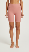 High-Rise Biker Shorts Warm Blush