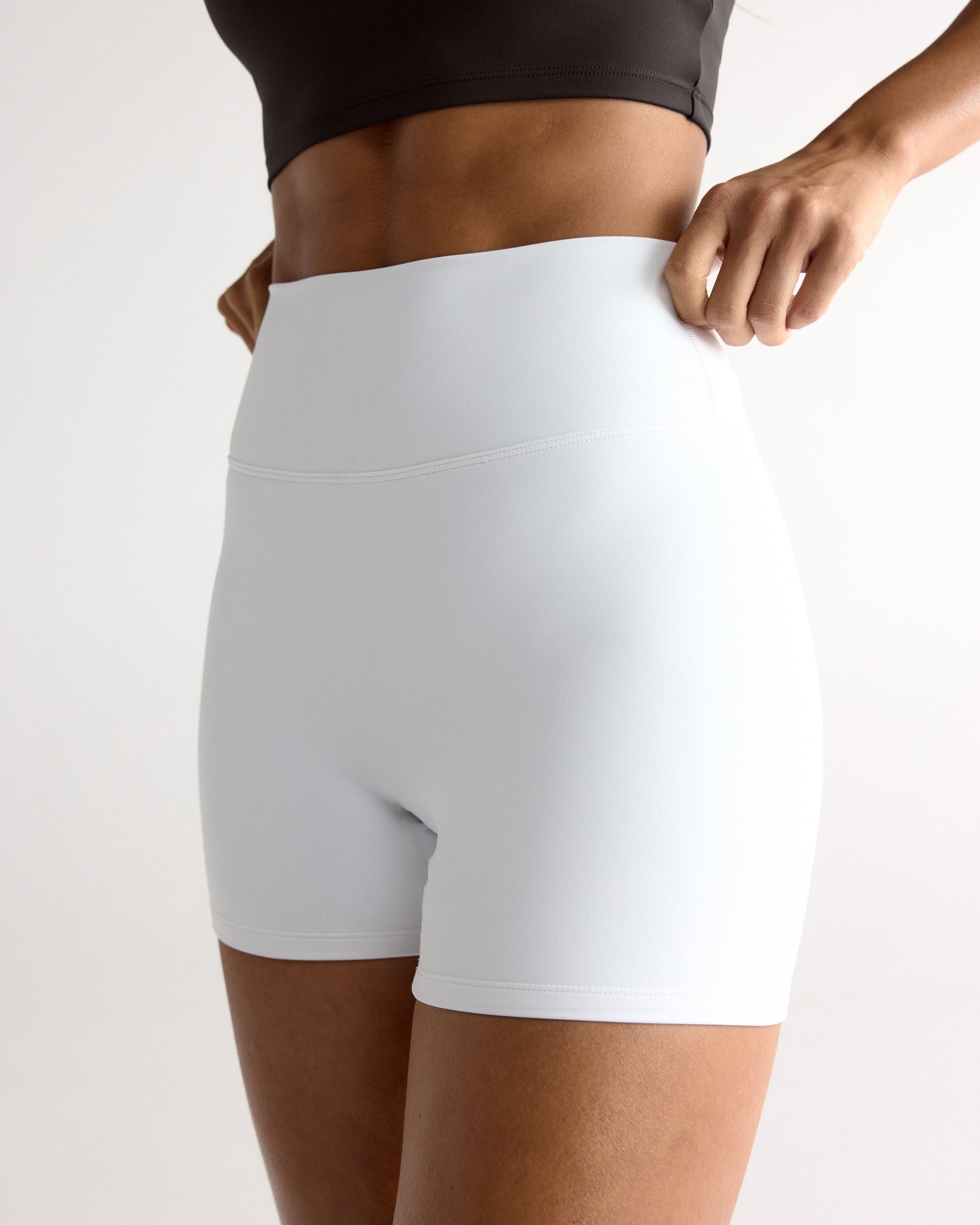 Ultimate Ultra Crop Shorts - White