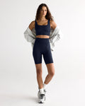 Ultimate Square Neck Bra - Navy Blue