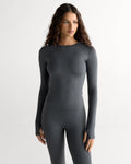 Ultimate Long Sleeve Top - Graphite Grey
