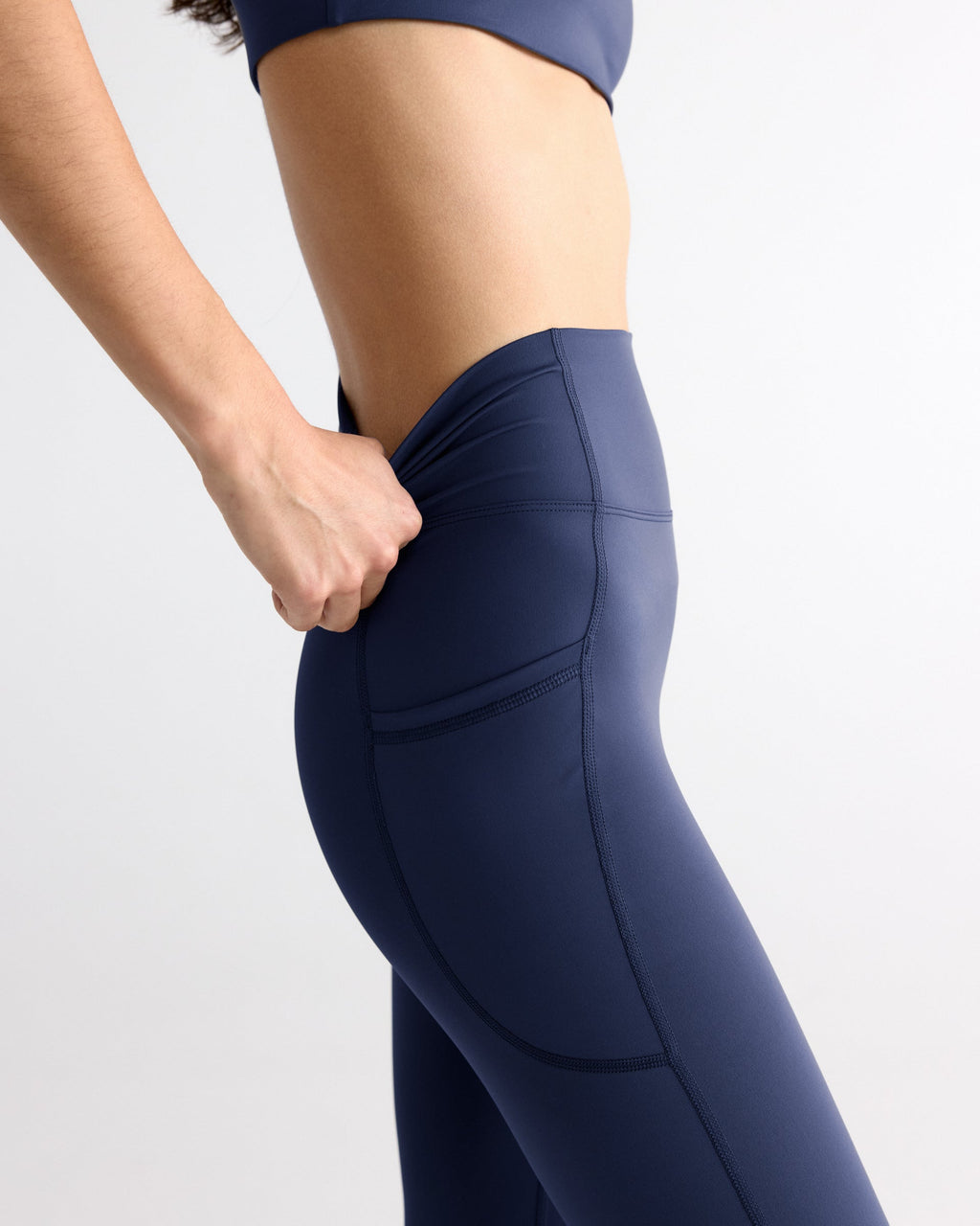 Ultimate Pocket Leggings - Navy Blue