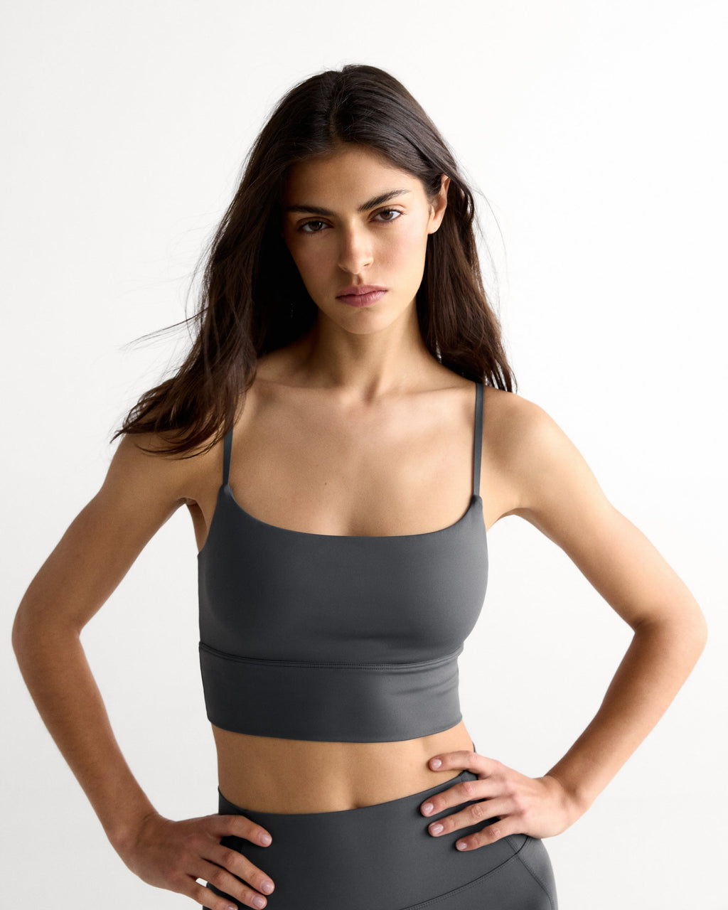 Ultimate Tank Bra - Graphite Grey