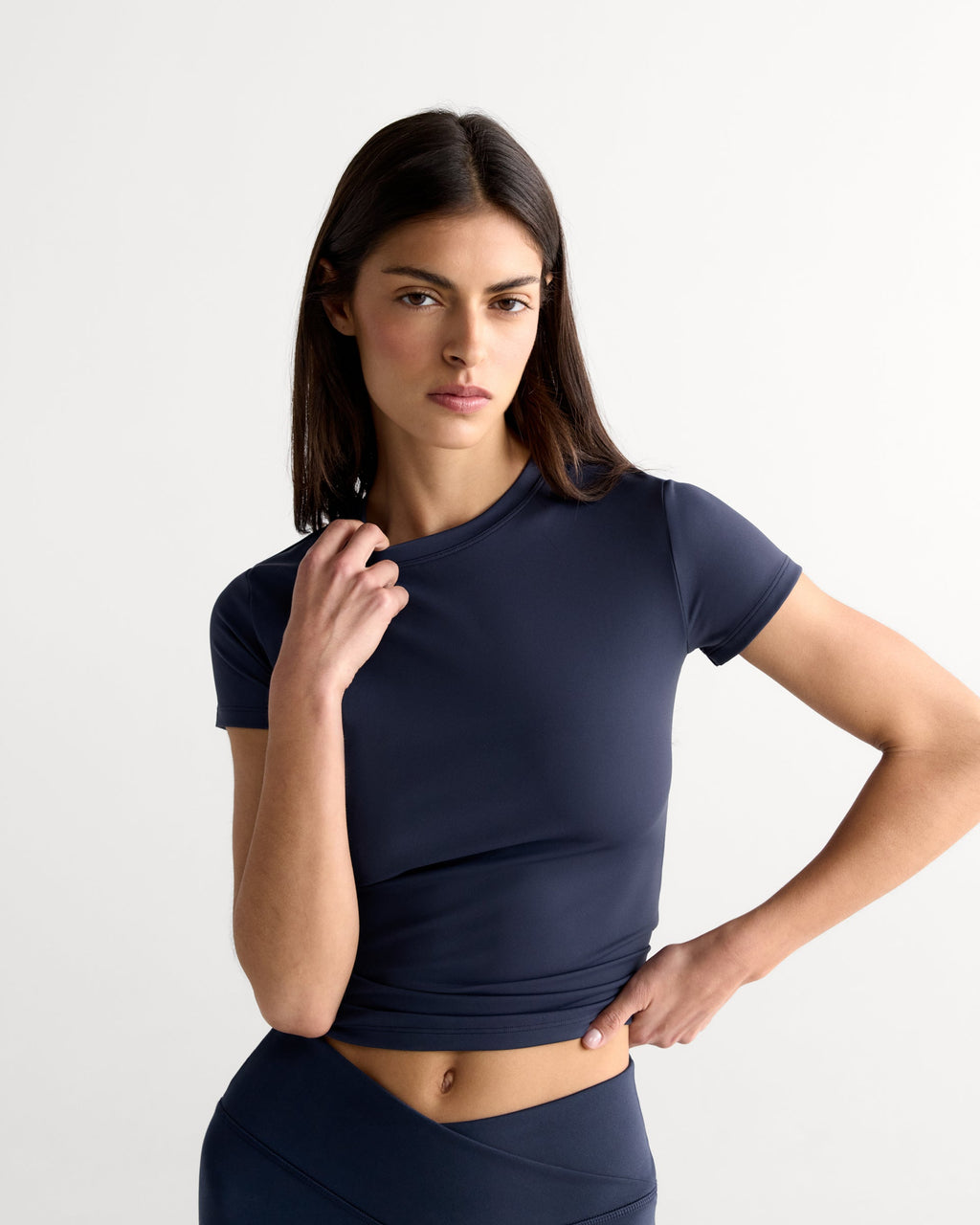 Ultimate Short Sleeve Top - Navy Blue