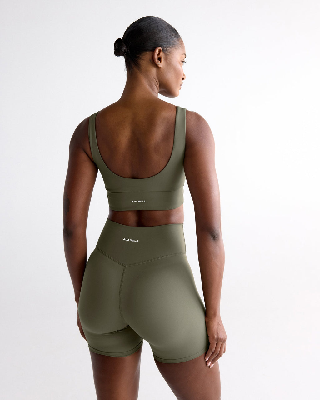 Ultimate V-Neck Bra - Olive Green