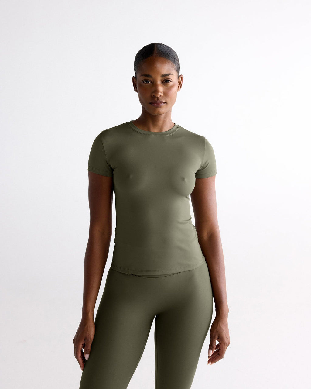 Ultimate Short Sleeve Top - Olive Green