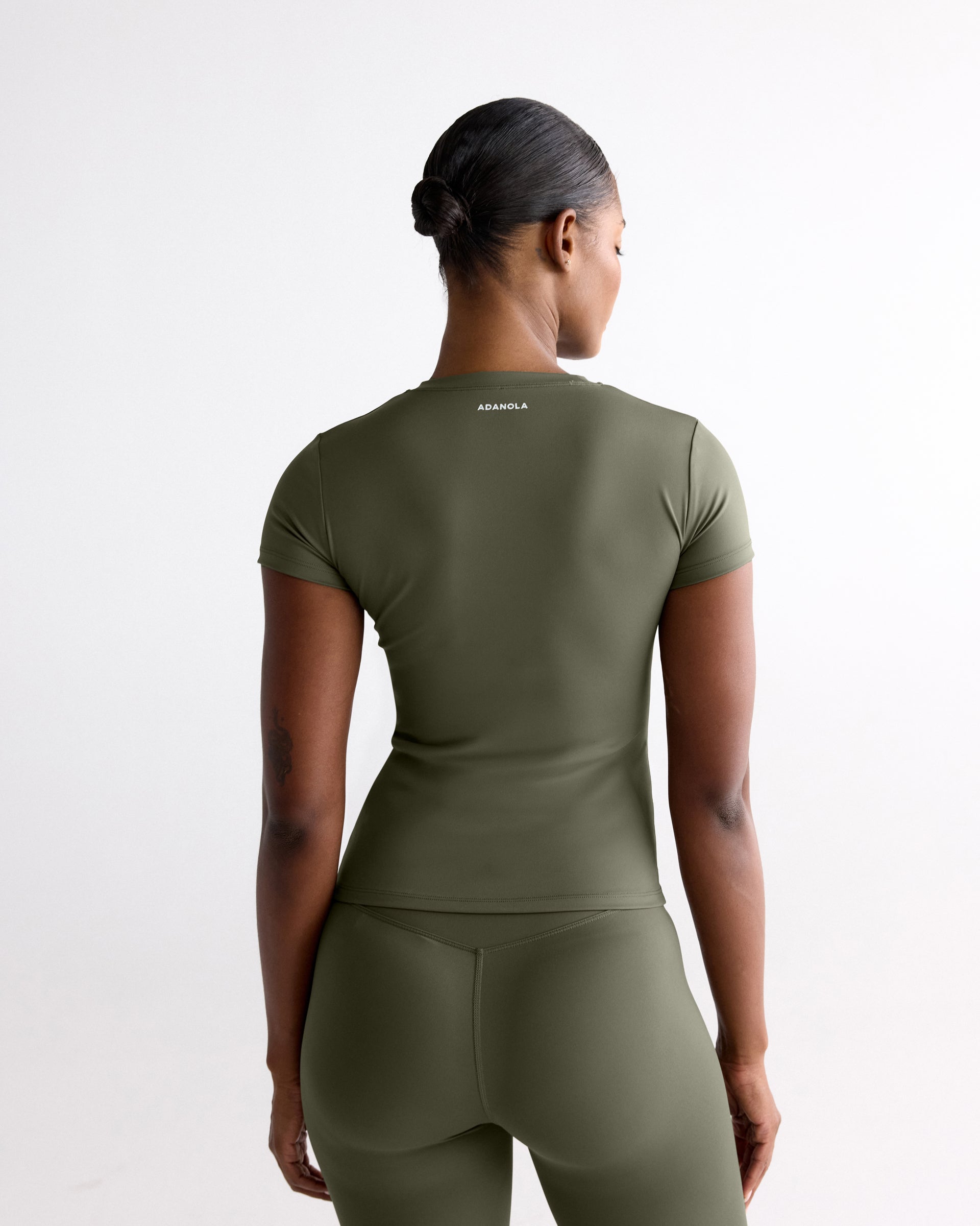 Ultimate Short Sleeve Top - Olive Green