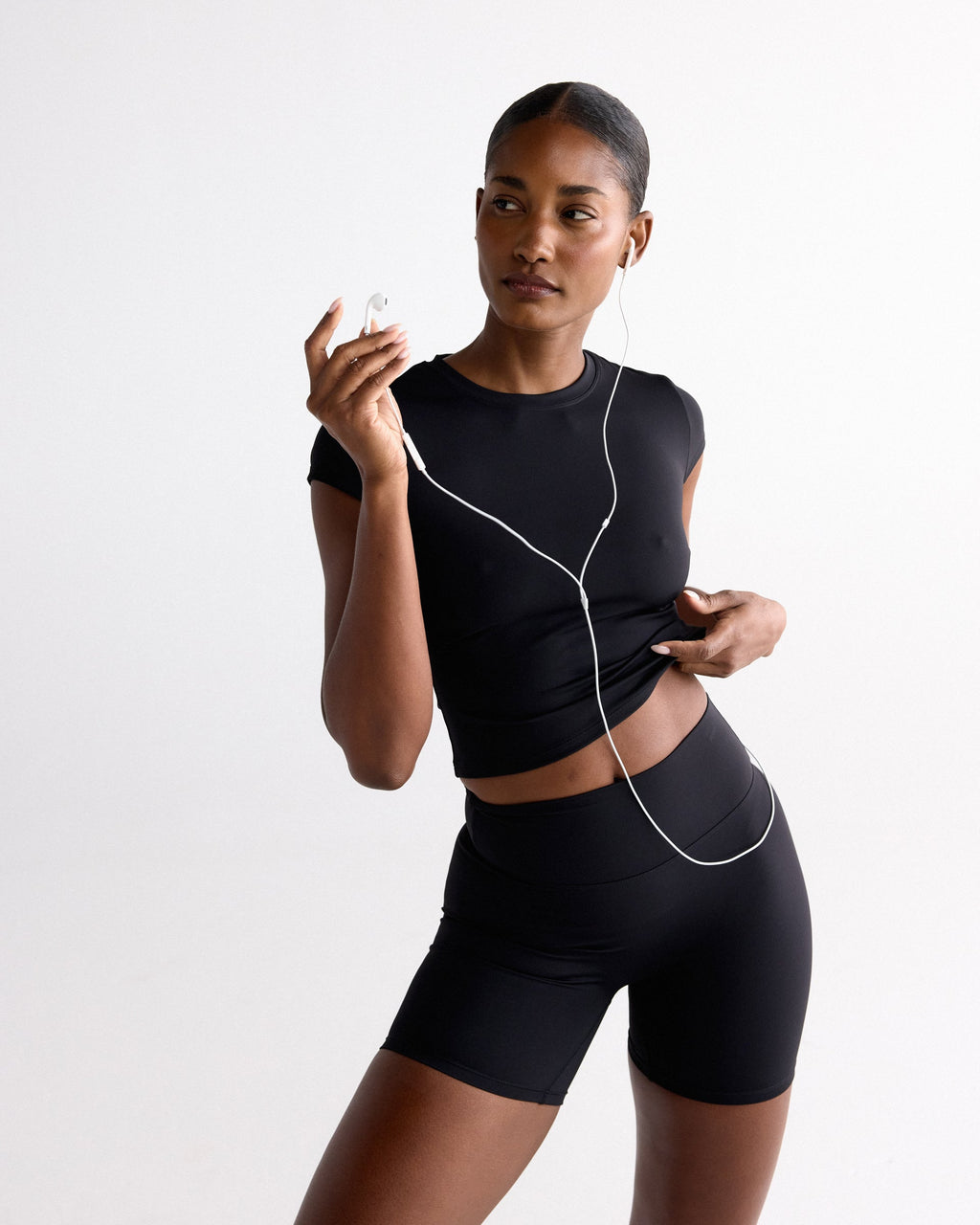 Ultimate Crop Shorts - Black