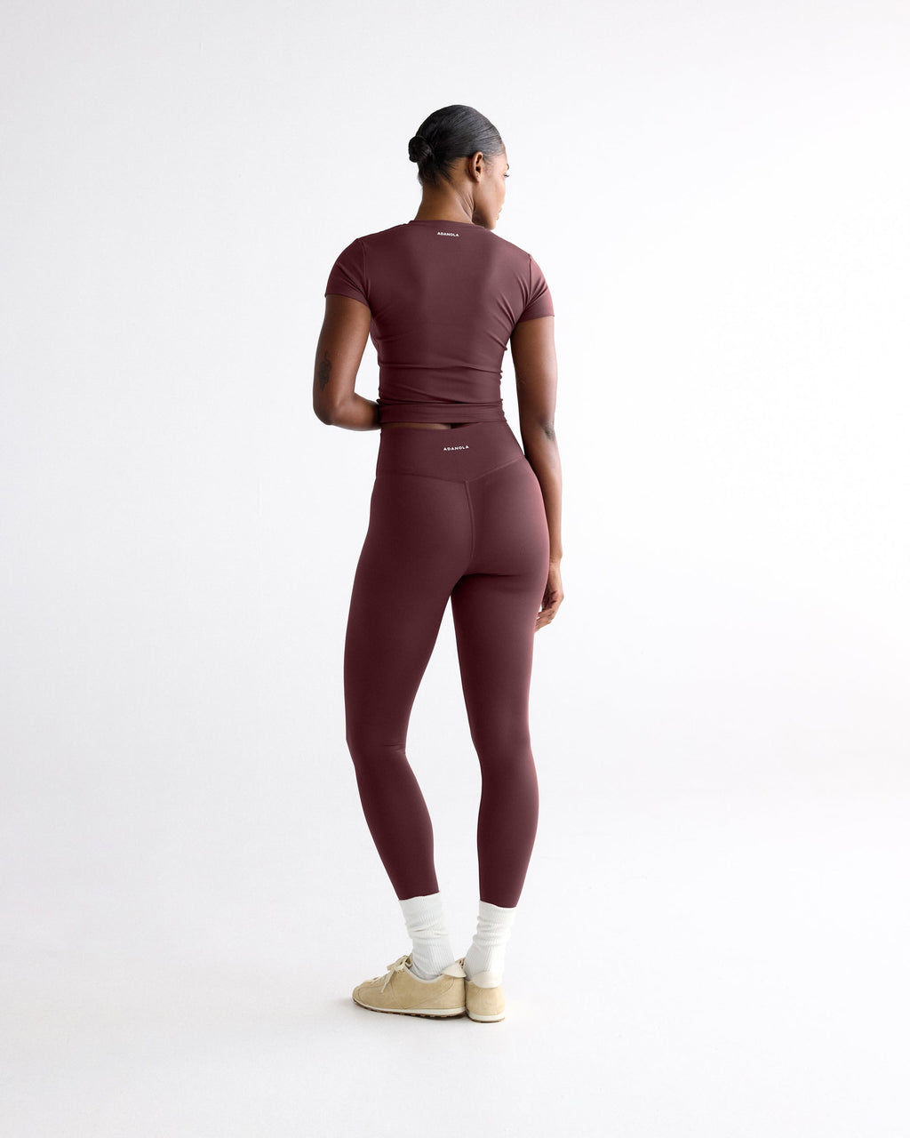 Ultimate Leggings - Mulberry Red
