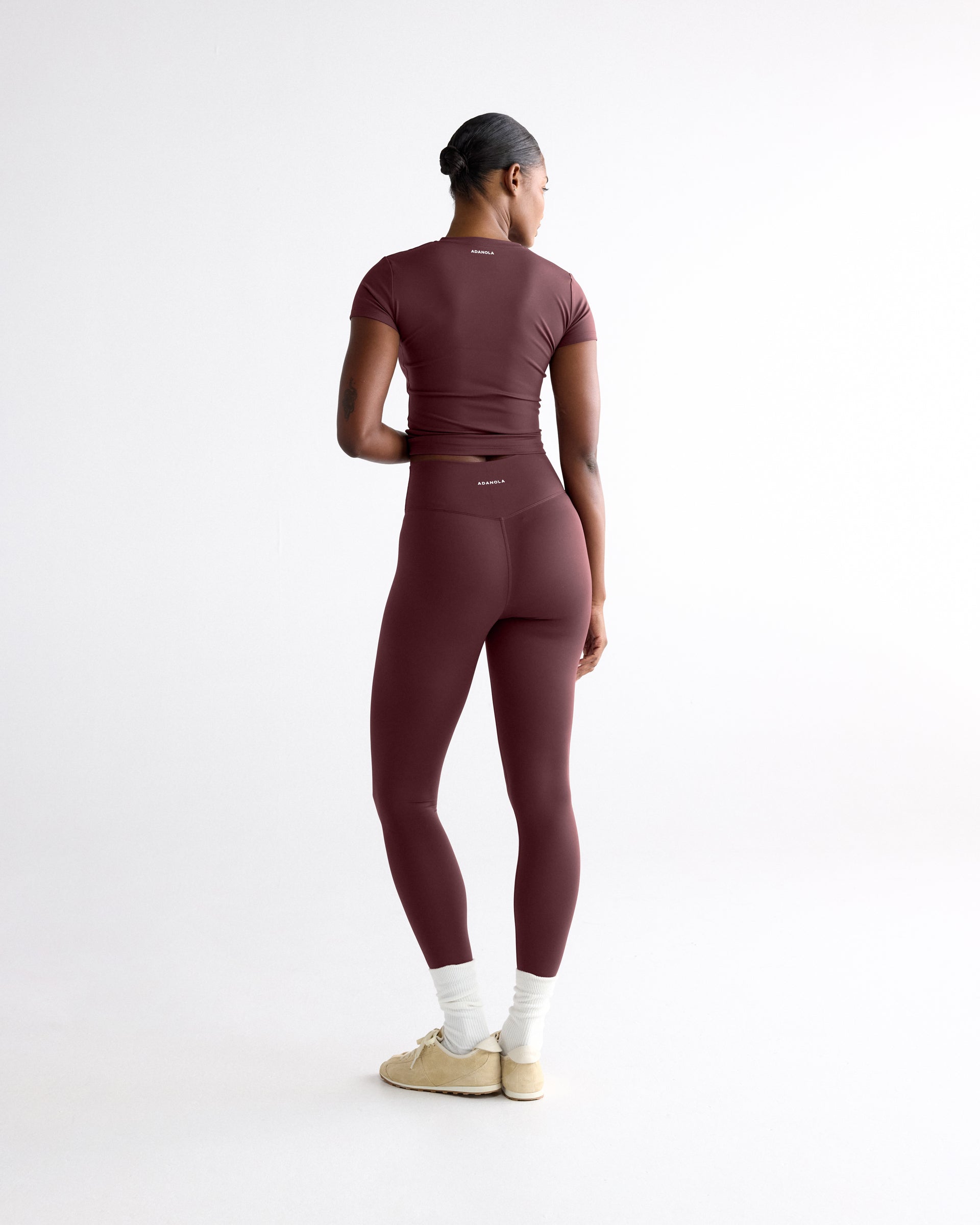 Ultimate Leggings - Mulberry Red