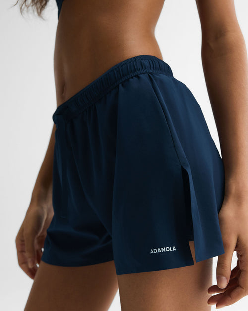 Active Hybrid Shorts - Navy Blue