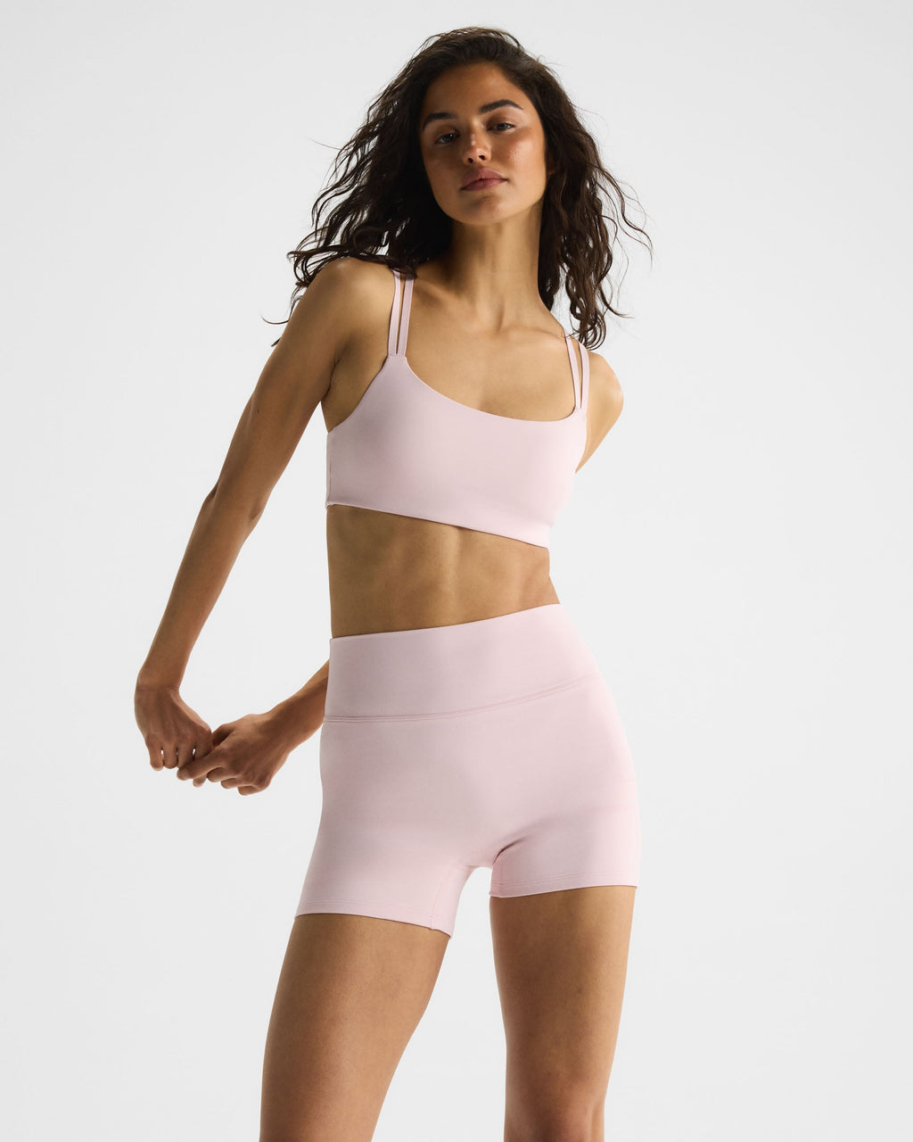 Ultimate Cross Back Bra - Cloud Pink