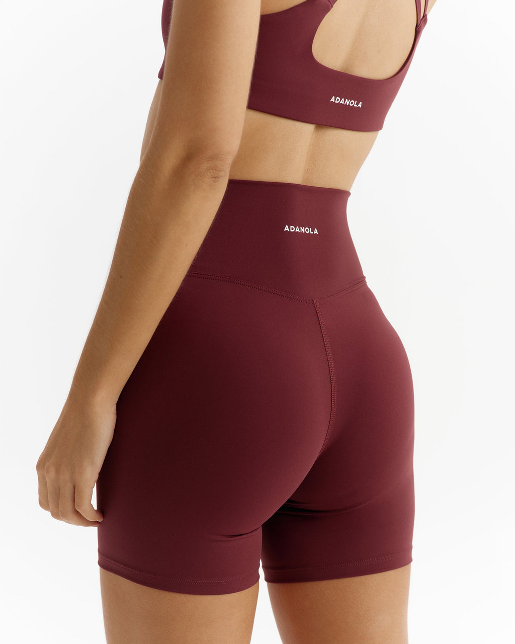 Ultimate Crop Shorts - Damson Red