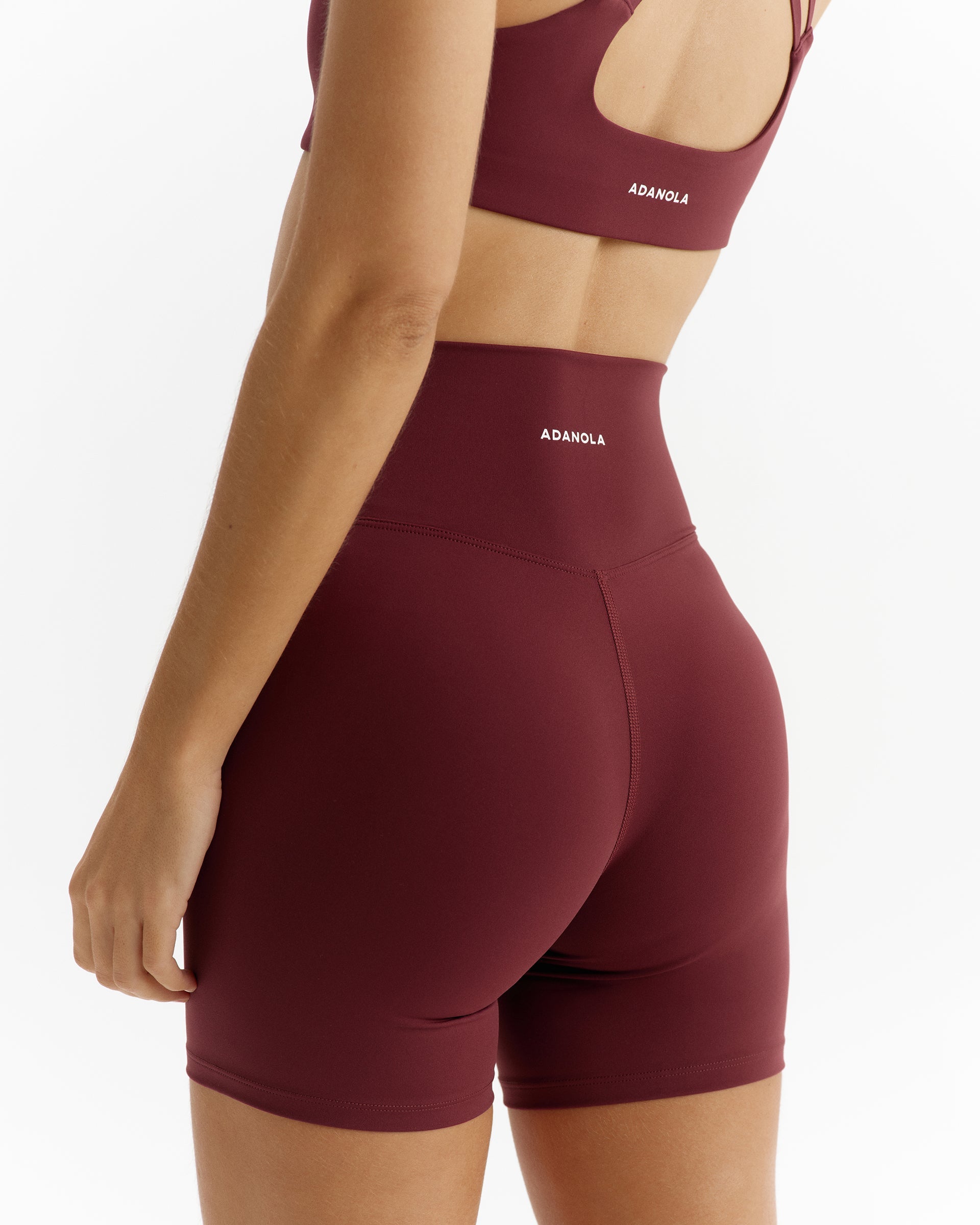 Ultimate Crop Shorts - Damson Red