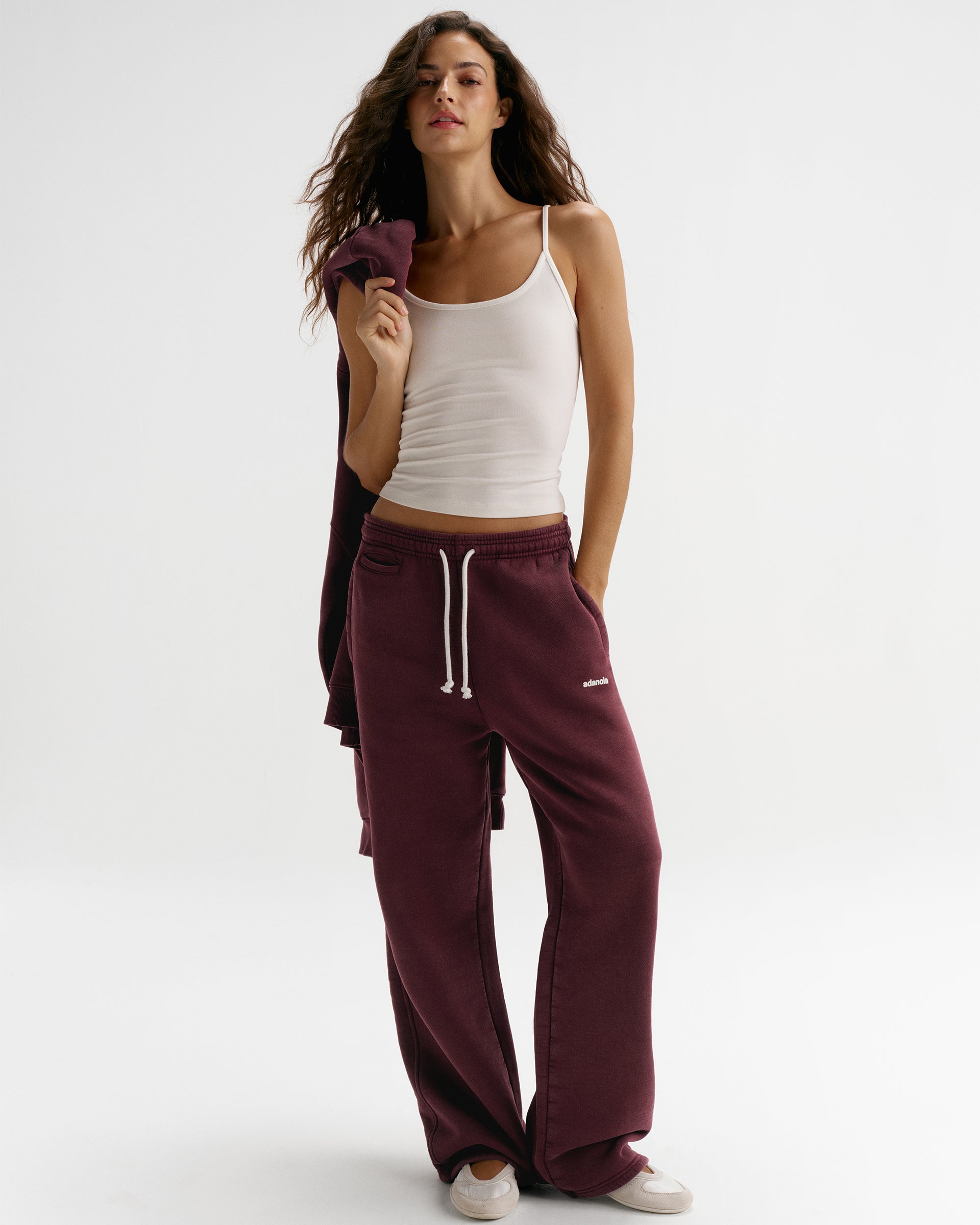 Modal Soft Lounge Cami Top - Marshmallow White