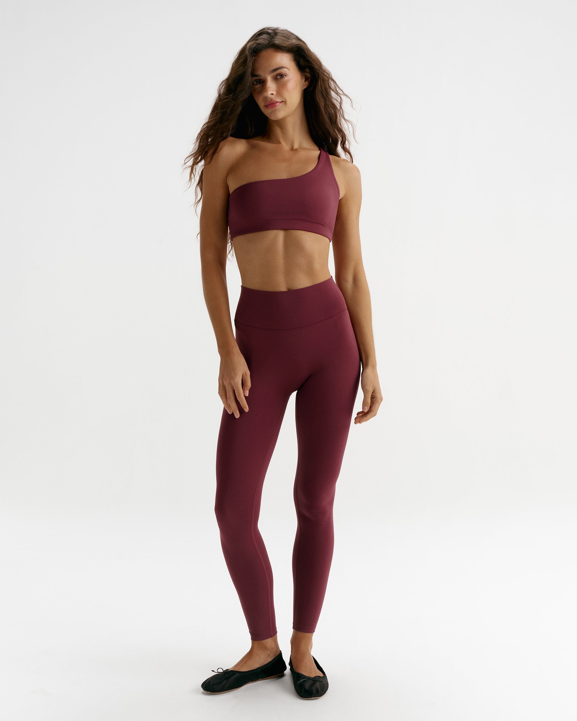 Ultimate Leggings - Damson Red