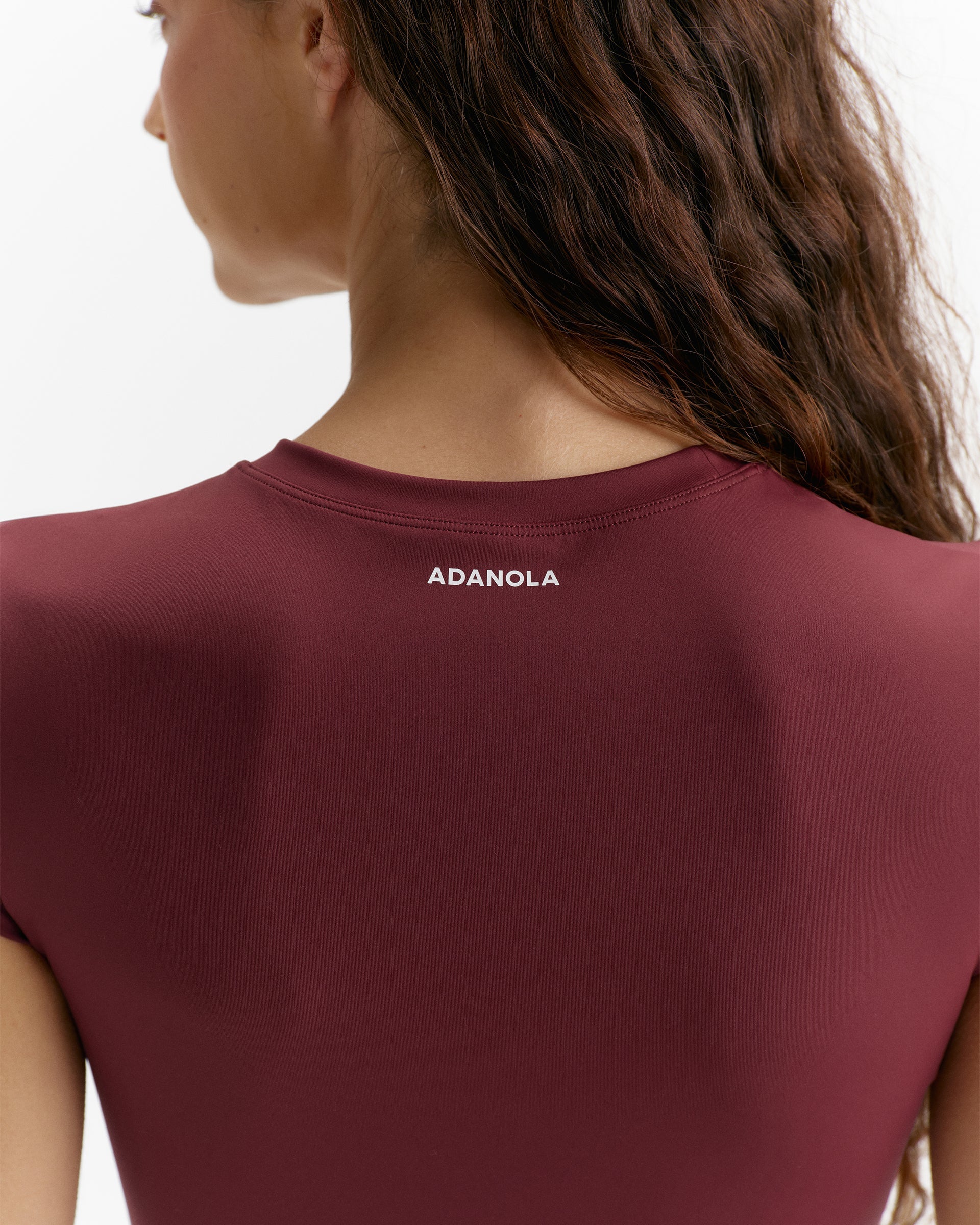 Ultimate Cap Sleeve Top - Damson Red