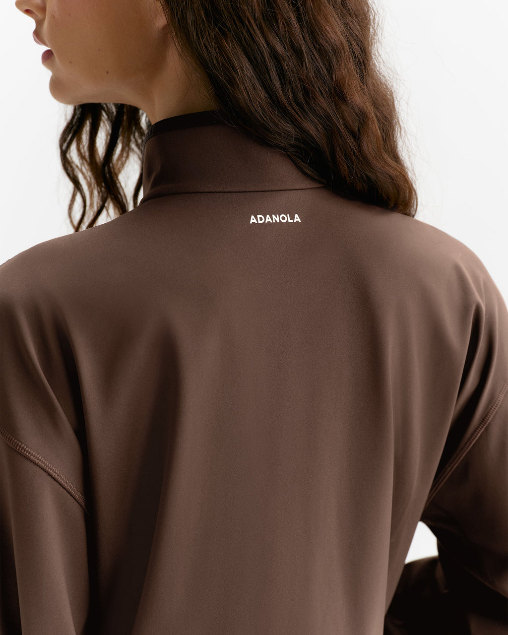 Ultimate Zip Through Jacket - Chocolate Brown