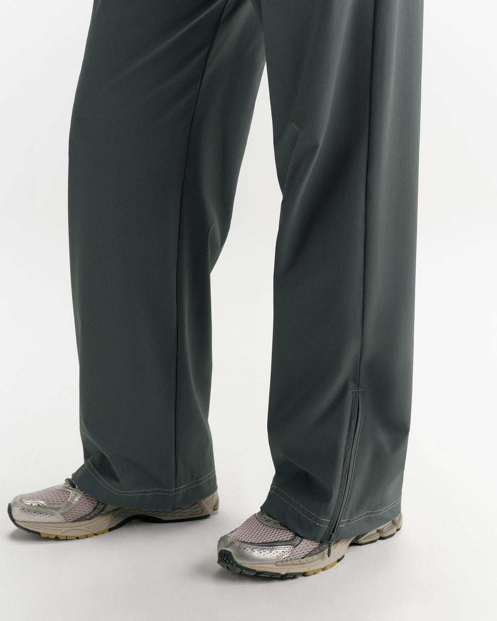 Adanola Sport Top-Stitch Detail Track Pants - Sea Green
