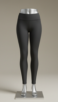 Seamless Graphite Black Leggings
