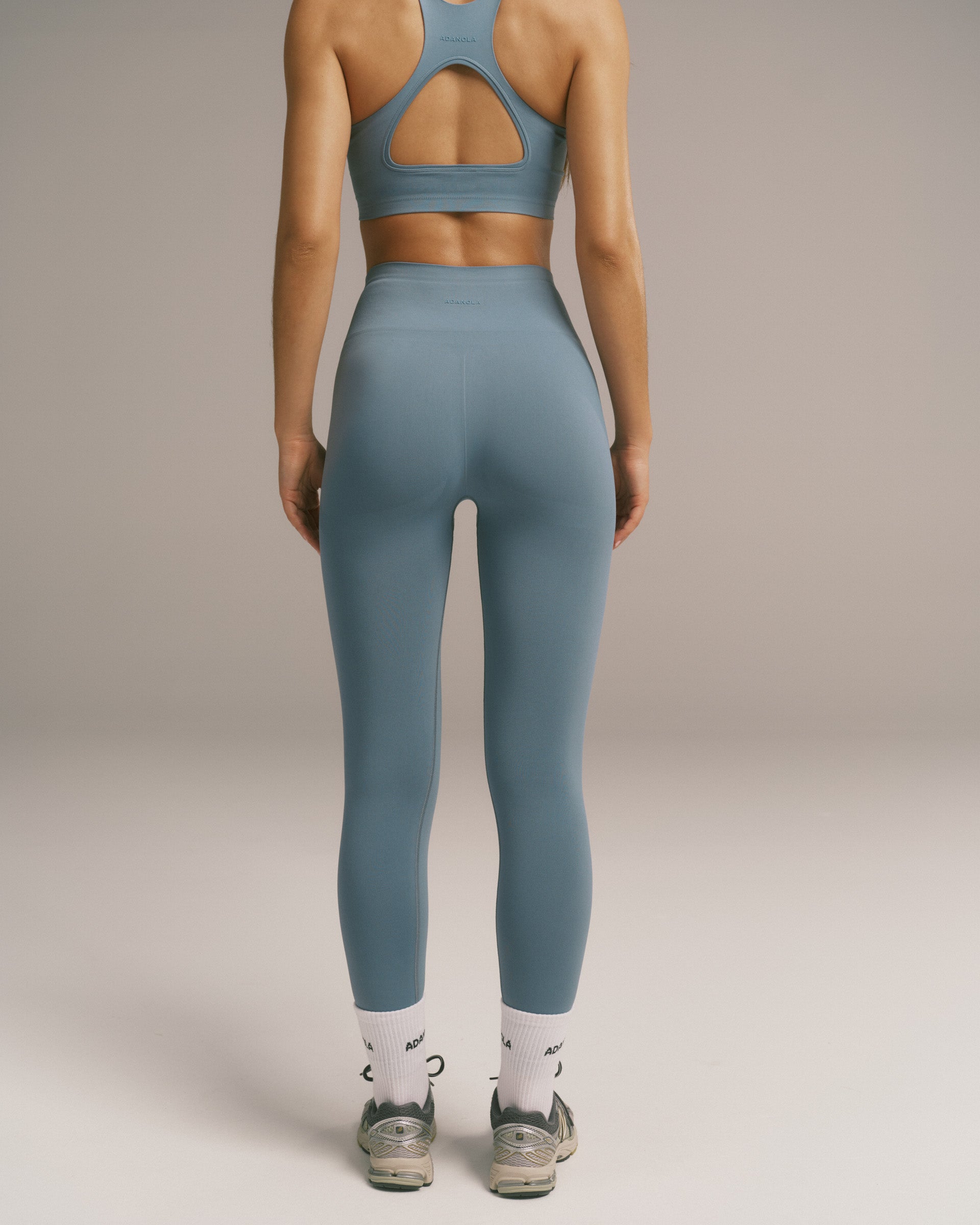 Seamless Leggings - Slate Blue