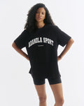 AS Short Sleeve Oversized T-shirt - Black/White