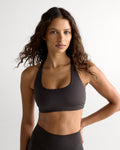 Ultimate Narrow Racer Back Bra - Coffee Bean