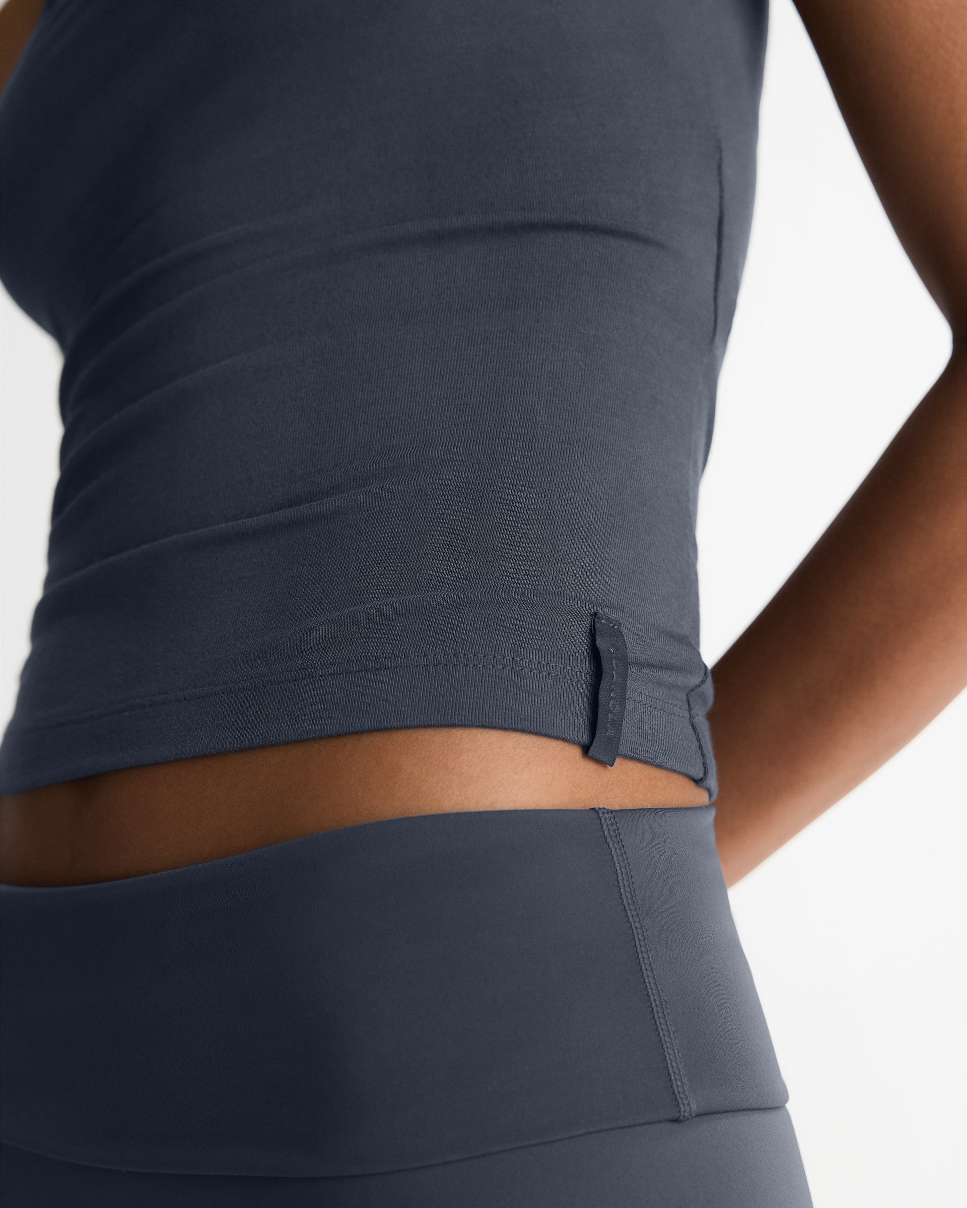 Modal Soft Skinny Strap Cami Top - Midnight Blue