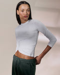 Modal Soft Long Sleeve Top - White