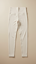Seamless High-Rise Leggings Cream Matte