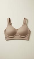 Sculpted Sports Bra Tawny Beige